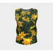 Loose Tank Top for women: Yellow Lily Design (Regular), Front