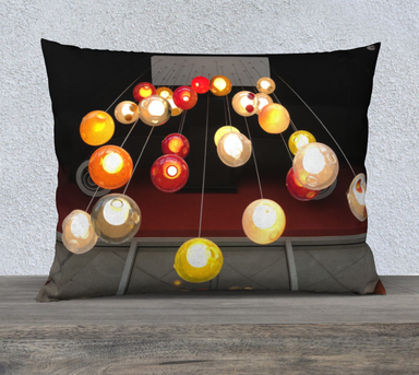 26x20 Pillow Case with our Lighting Picture, Front