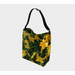 Day Tote with our Yellow Lily Design, Back