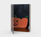 Notebook, Spiral-Bound, Custom Designed with our Pumpkin Picture (With Cover), Front