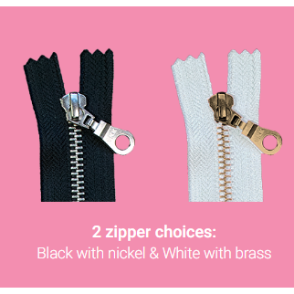 Makeup Zipper Bag, Custom Designed, Zipper Options