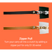 Zipper Bag, Carry-All, Custom Designed, Zipper Pull Options