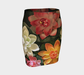 Fitted Skirt for Women with our Flower Bowl Picture, Front