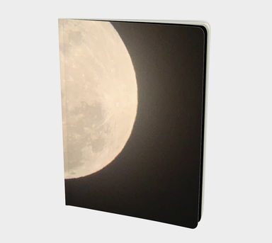 Moon at Night Notebook Large, Front