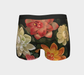Boy Shorts, Women's Underwear, Flower Bowl, Back
