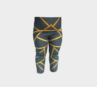 Baby Leggings for Children with: Geometric Design, 6 Months, Front