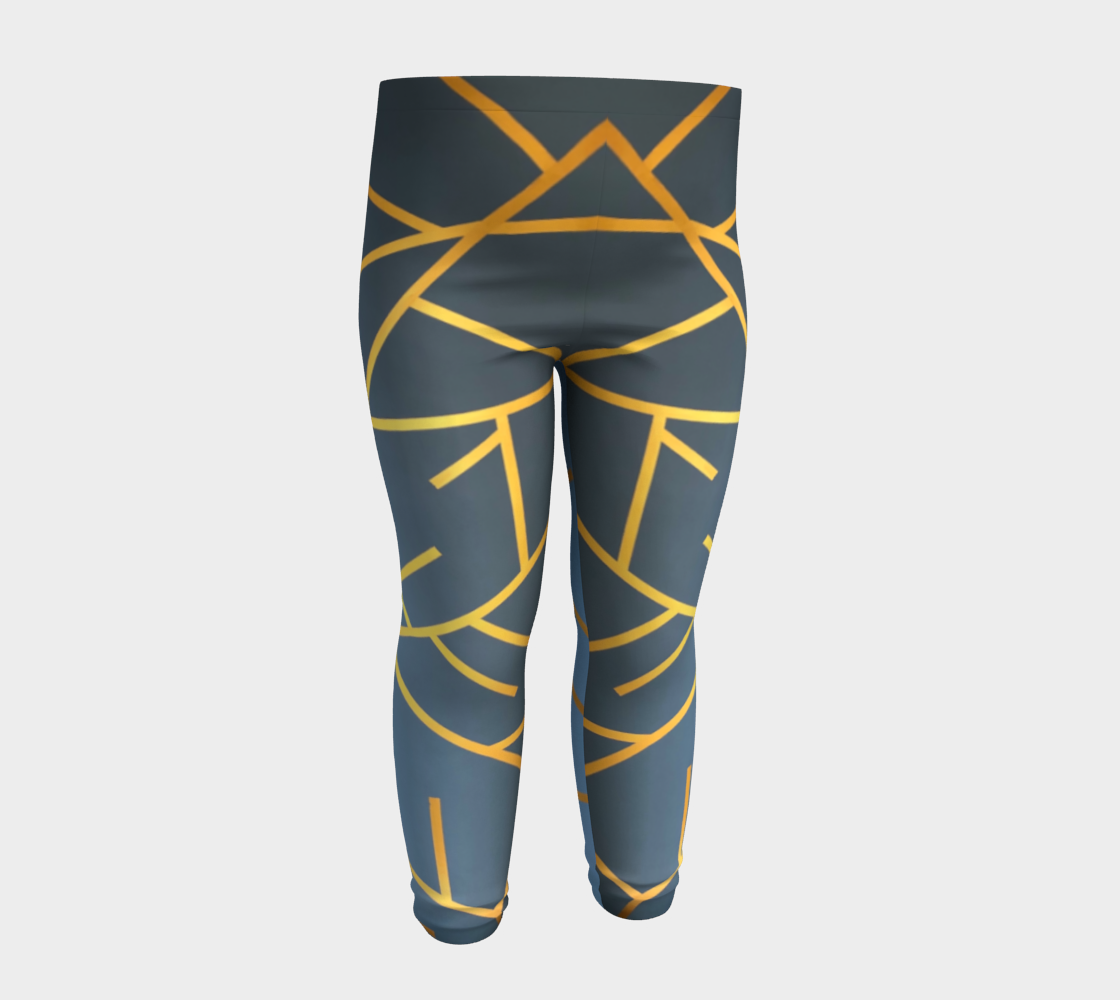 Baby Leggings for Children with: Geometric Design, 3 year Old, Front