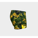 Short for Women: Yellow Lily Design, Right Side