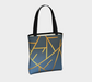 Tote Bag for Women with: Geometric Design, Back with light inside