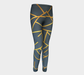Youth Leggings for girls with: Geometric Design, 10-12 years, Front