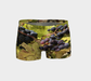 Shorts for Women: Fall Grapes, Front View