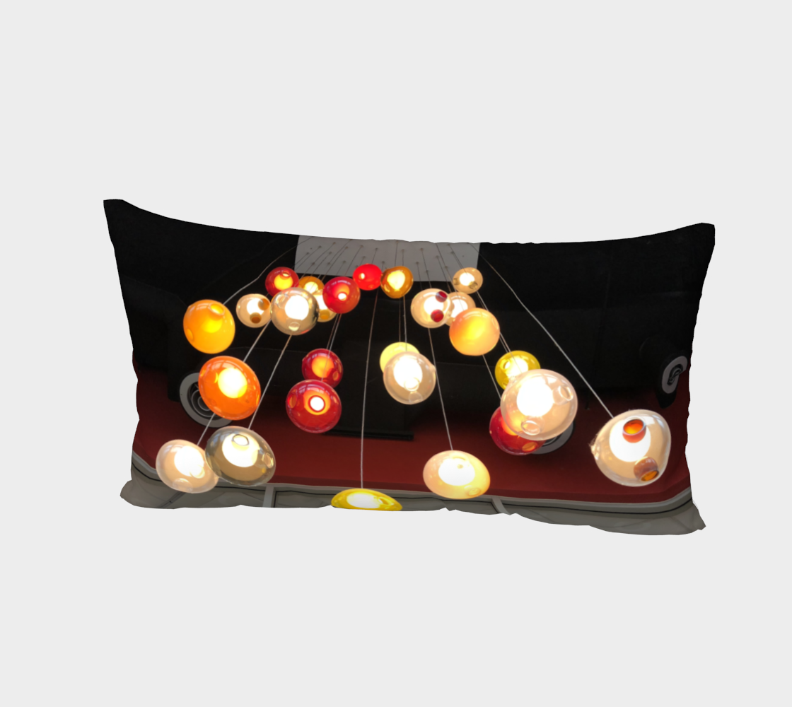 Bed Pillow Sham with our Lighting Picture, King Size, Front