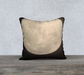 18x18 Pillow Case with our Big Moon at Night Picture, Back