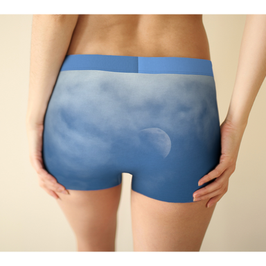 Boy Shorts, Women's Underwear, Half Moon, Back