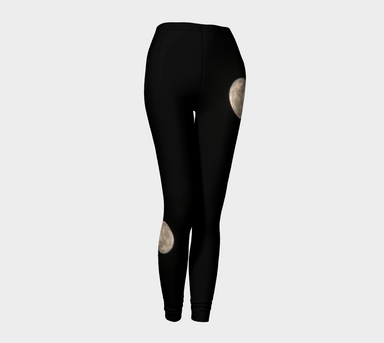 Leggings For Women with: Moon at Night Design, Front