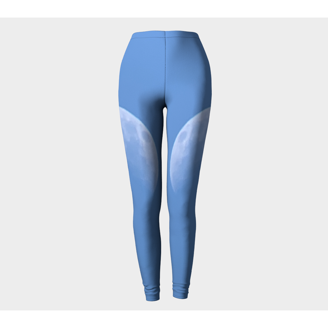 Leggings For Women with: Half Moon Design, Front