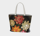 Market Tote Bag with: Flower Bowl Design, Light Inside Front