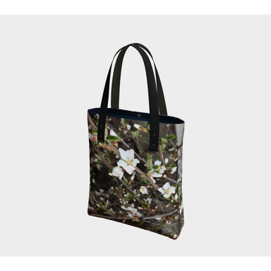 Tote Bag for Women with: Flowery Tree Design, Front