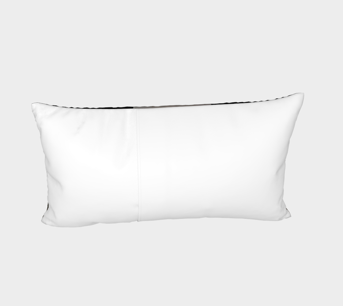 Bed Pillow Sham with our Lighting Picture, King Size, Back