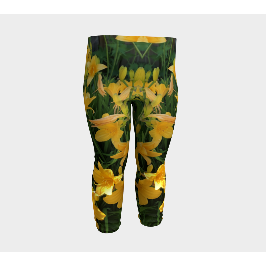Baby Leggings for Children with: Yellow Lily, 2 Years, Front
