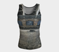 Fitted Tank for women: Under the Bridge Design (long), Front