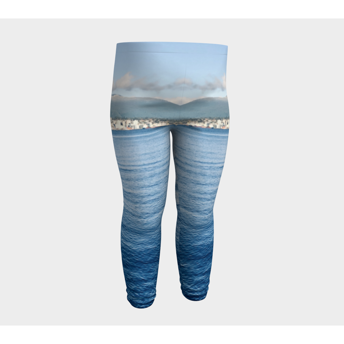Baby Leggings for Children with: Ocean City Design, Front, 3 years