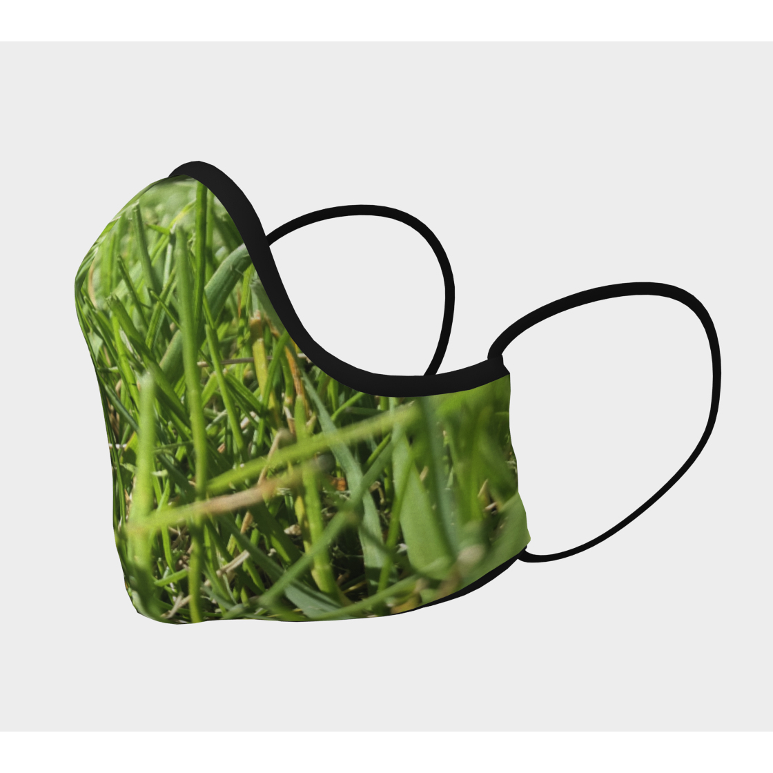 Face Mask: Grass Edition, Left Side