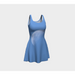 Flare Dress for Women: Half Moon Design (Mirror Back), Front