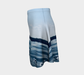 Flare Skirt for Women with: Blue Lake Design, Left Side