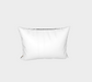 Bed Pillow Sham with our Moon at Night Picture, Standard Size, Back