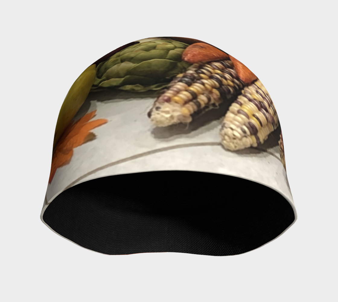 Beanie  with our Cornucopia Picture, Front View
