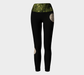 Yoga Leggings for Women with: Moon at Night, Straight on