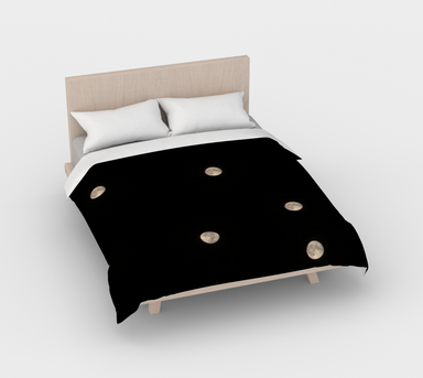 Duvet Cover with our Moon at Night Design, Double Bed