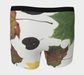 Boxer Briefs for Men: Fall Leaves Design, Back View