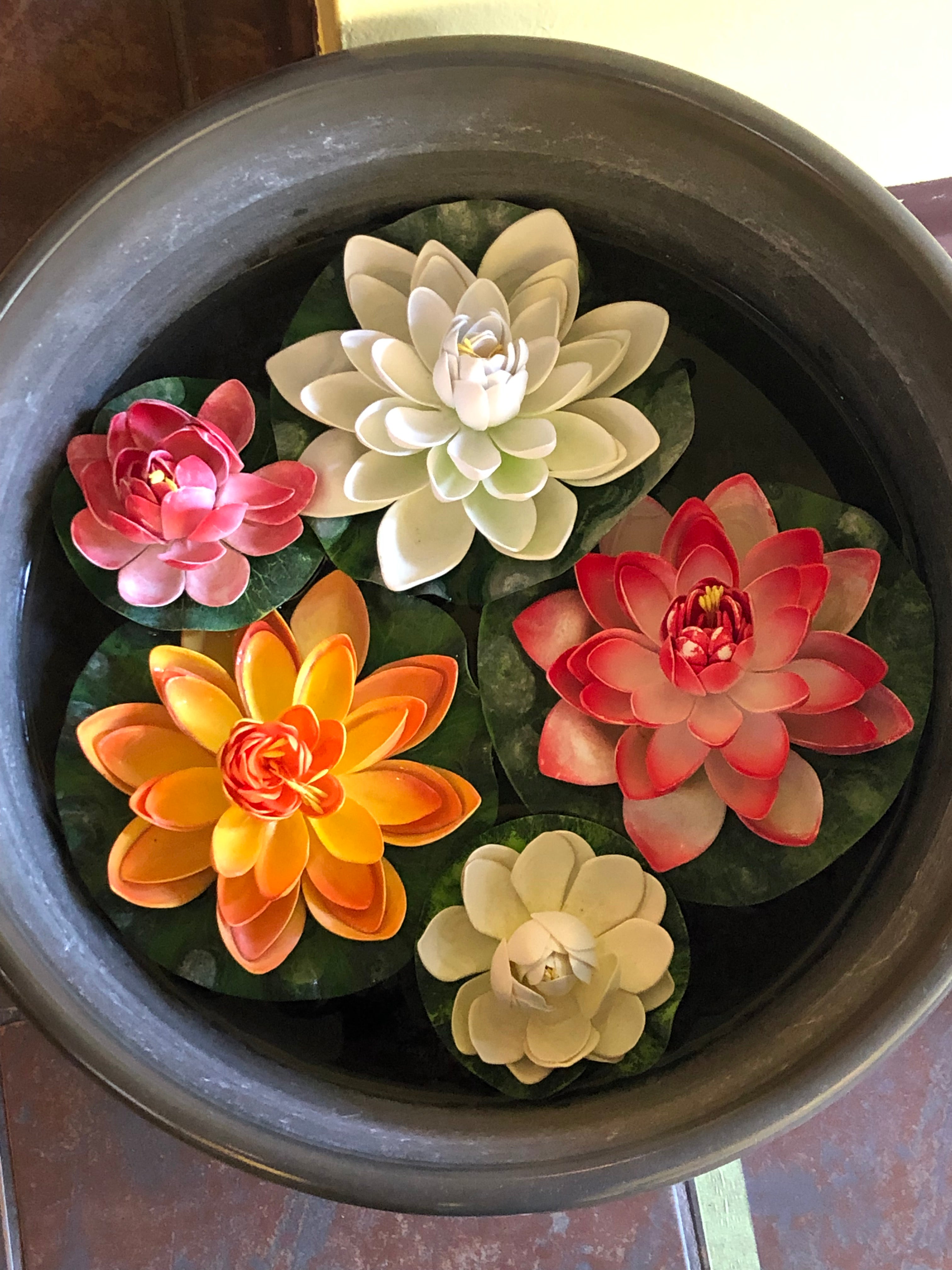 Fitted Tank for women: Flower Bowl Design (Regular)
