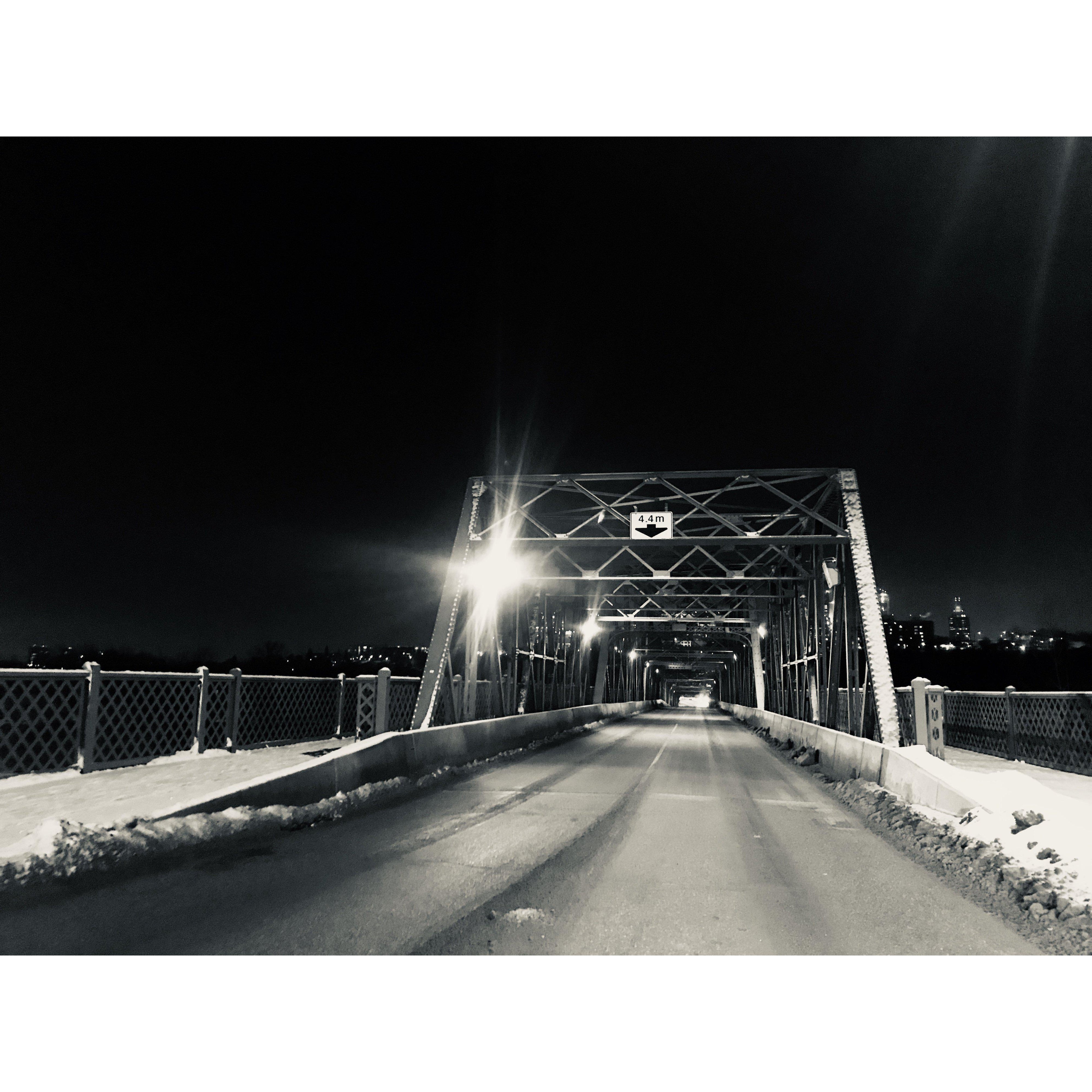 Beanie with our Bridge at Night Picture