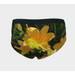 Cheeky Briefs, Women's Underwear, Yellow Lily Design, Back