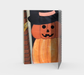 Notebook, Spiral-Bound, Custom Designed with our Pumpkin Picture (With Cover), Back
