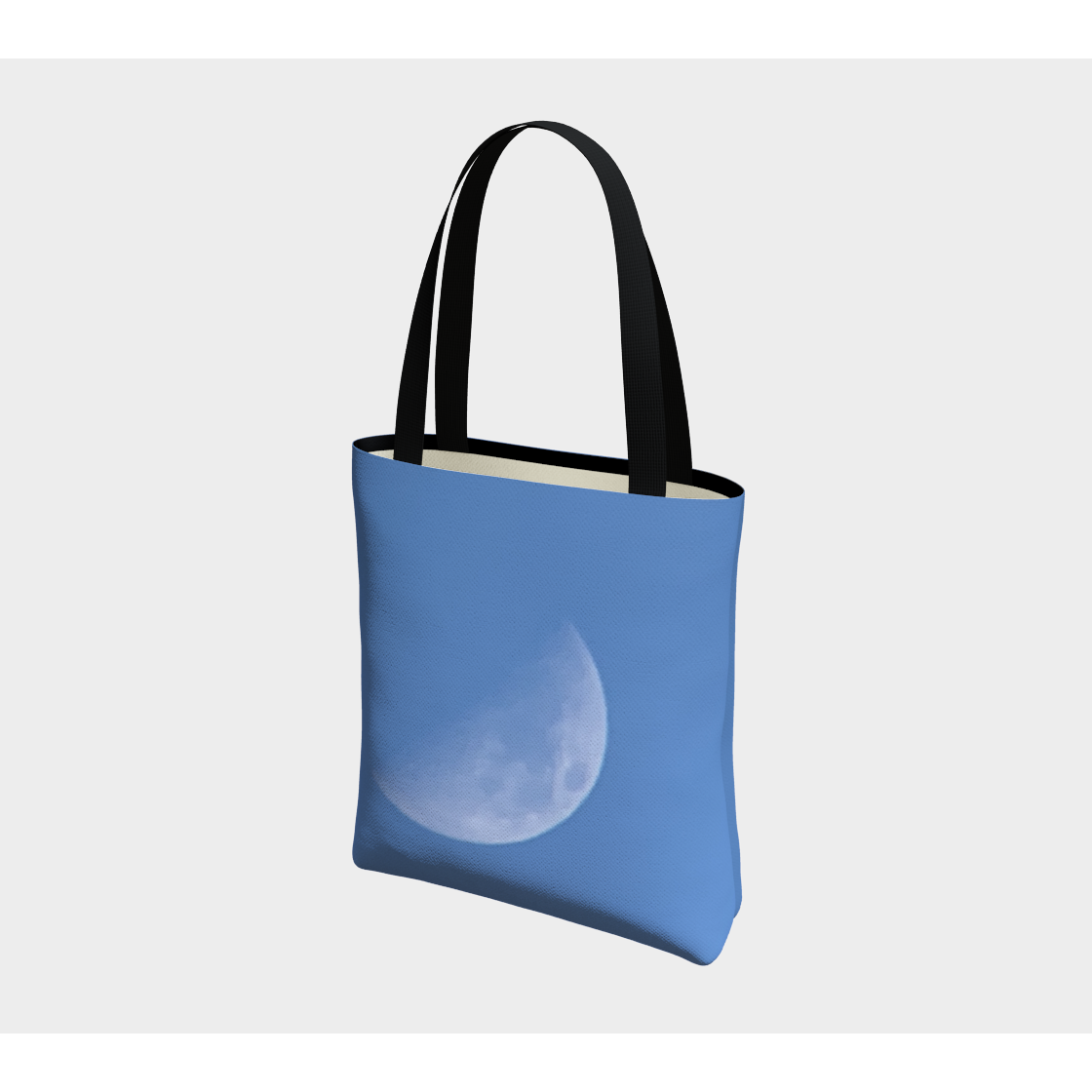 Tote Bag for Women with: Half Moon Design, Light Inside