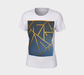 T-Shirt for Women with Geometric Picture, Front