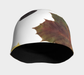 Beanie with our Fall Leaves Picture, Front View