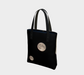 Tote Bag for Women with: Moon at Night Design, Front