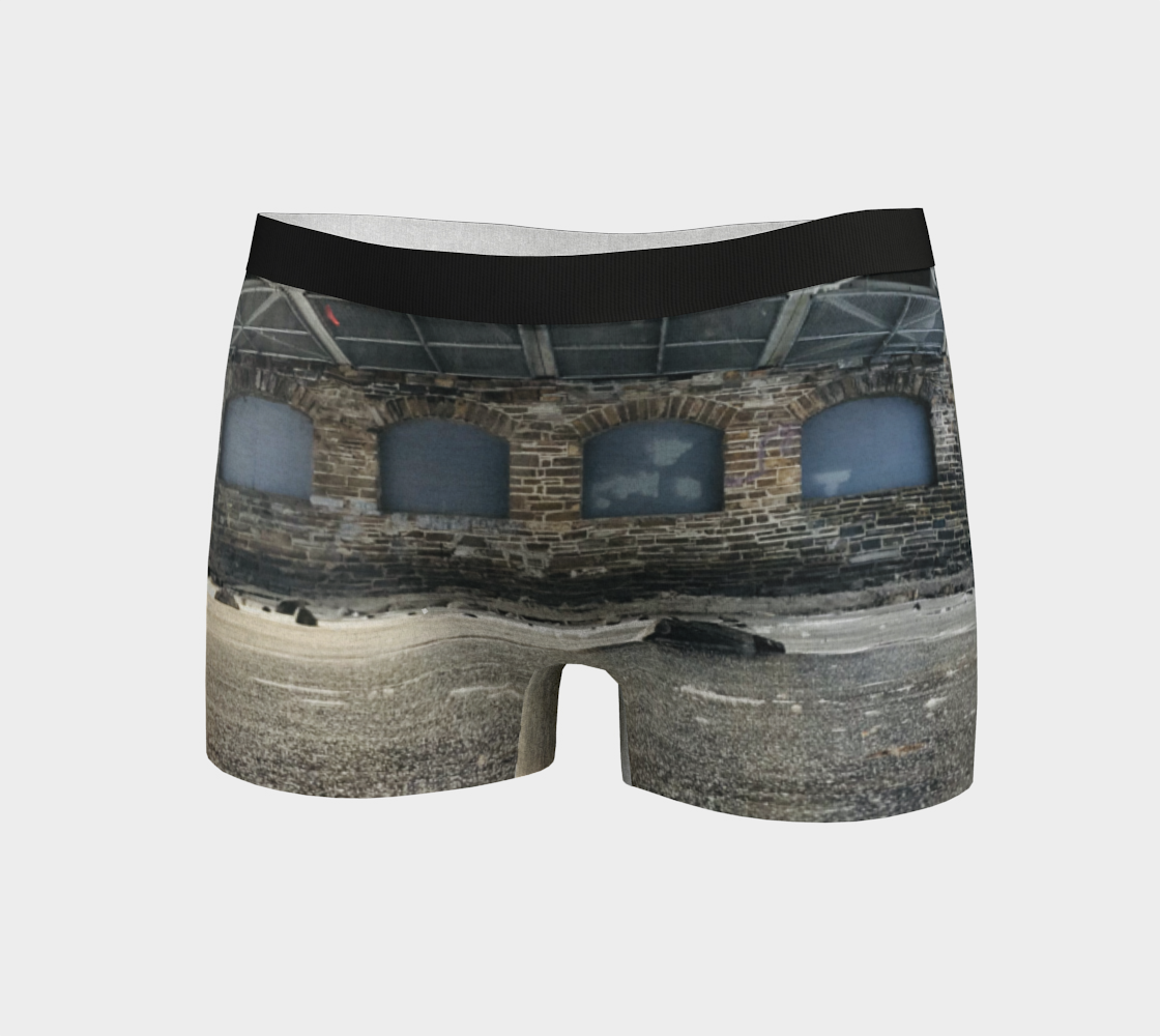 Boy Shorts, Women's Underwear, Under the Bridge, Front