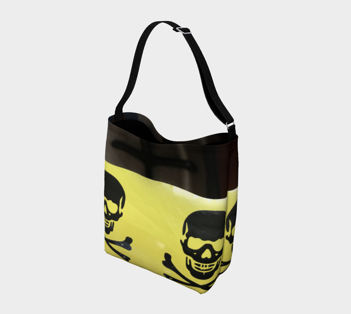 Day Tote with our Skull Design
