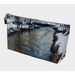 Makeup Zipper Bag, Custom Designed with our River Running Picture, Front