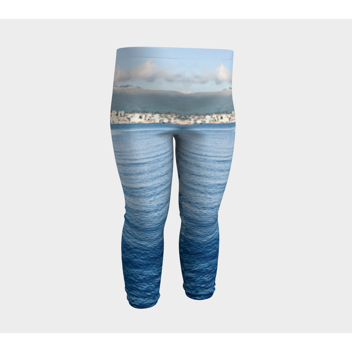 Baby Leggings for Children with: Ocean City Design, Front, 2 years