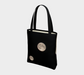 Tote Bag for Women with: Moon at Night Design, Front, Light inside