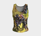 Fitted Tank for women: Fall Grapes Design (Regular), Front View