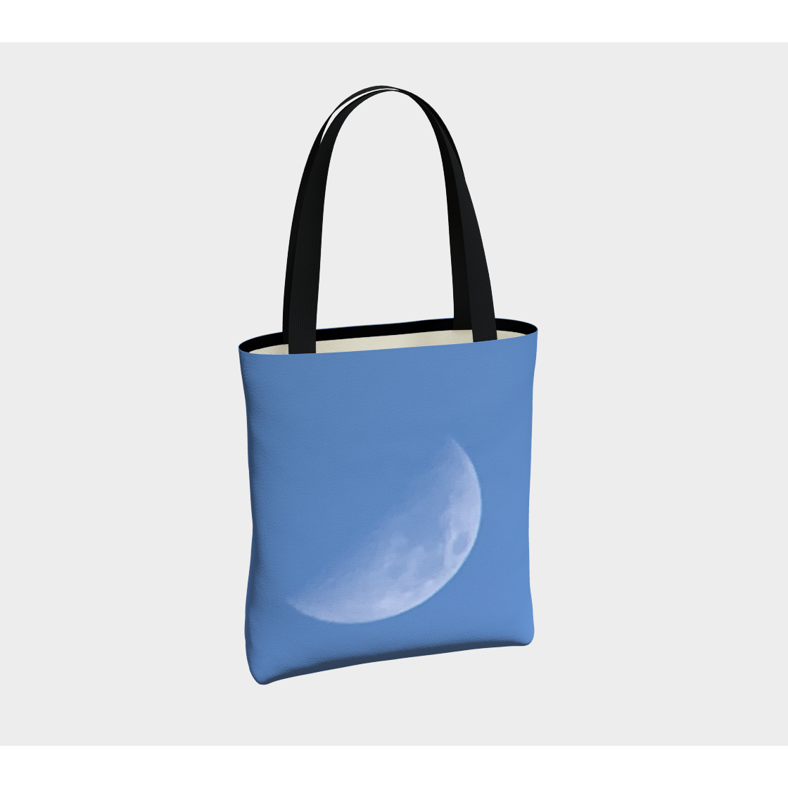 Tote Bag for Women with: Half Moon Design, Light Inside