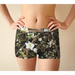 Boy Shorts, Women's Underwear, Flowery Tree Design, Front
